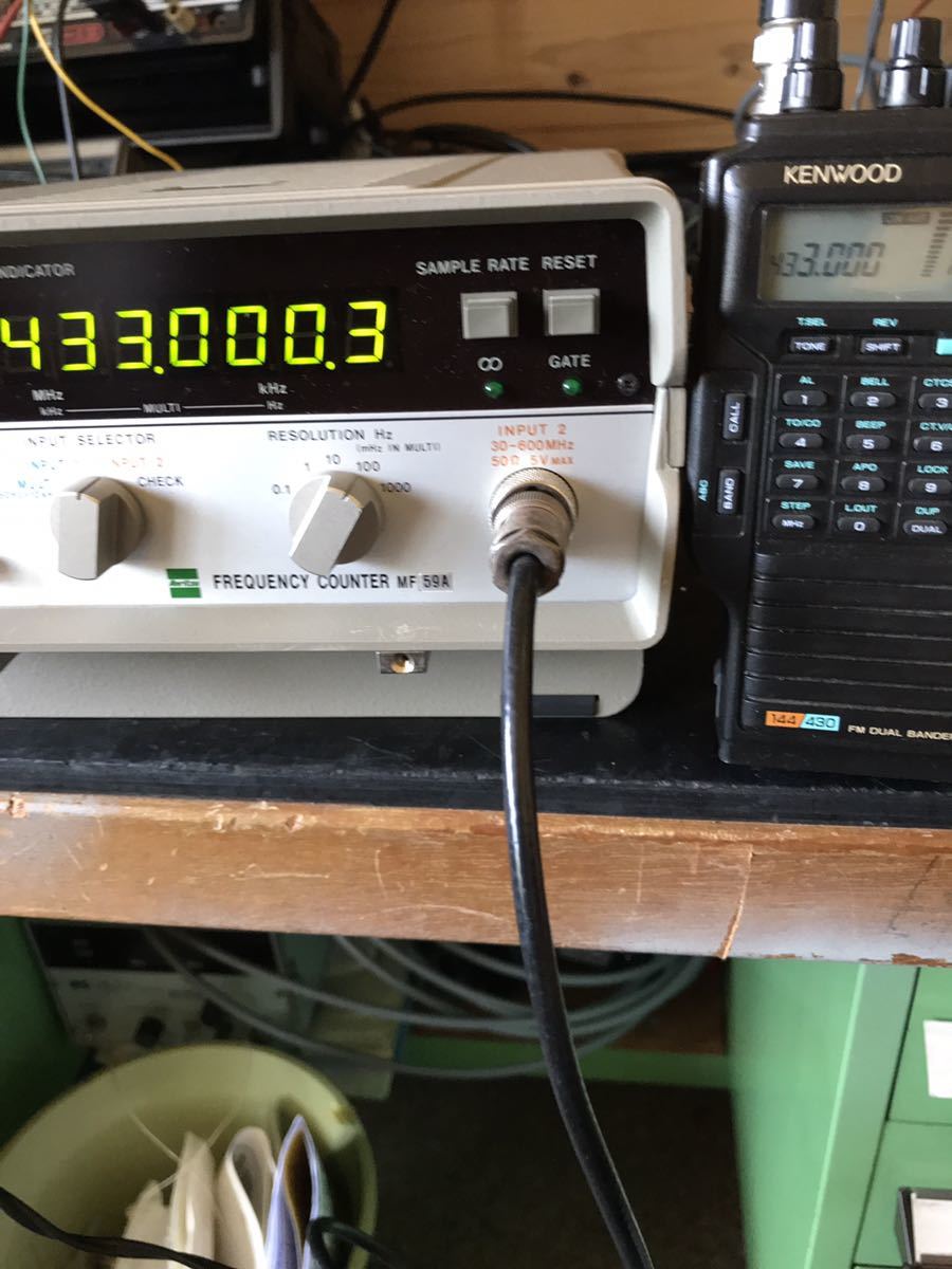 Anritsu　周波数カウンター　MF59A アンリツ 周波数カウンター MF59A 【公式通販】