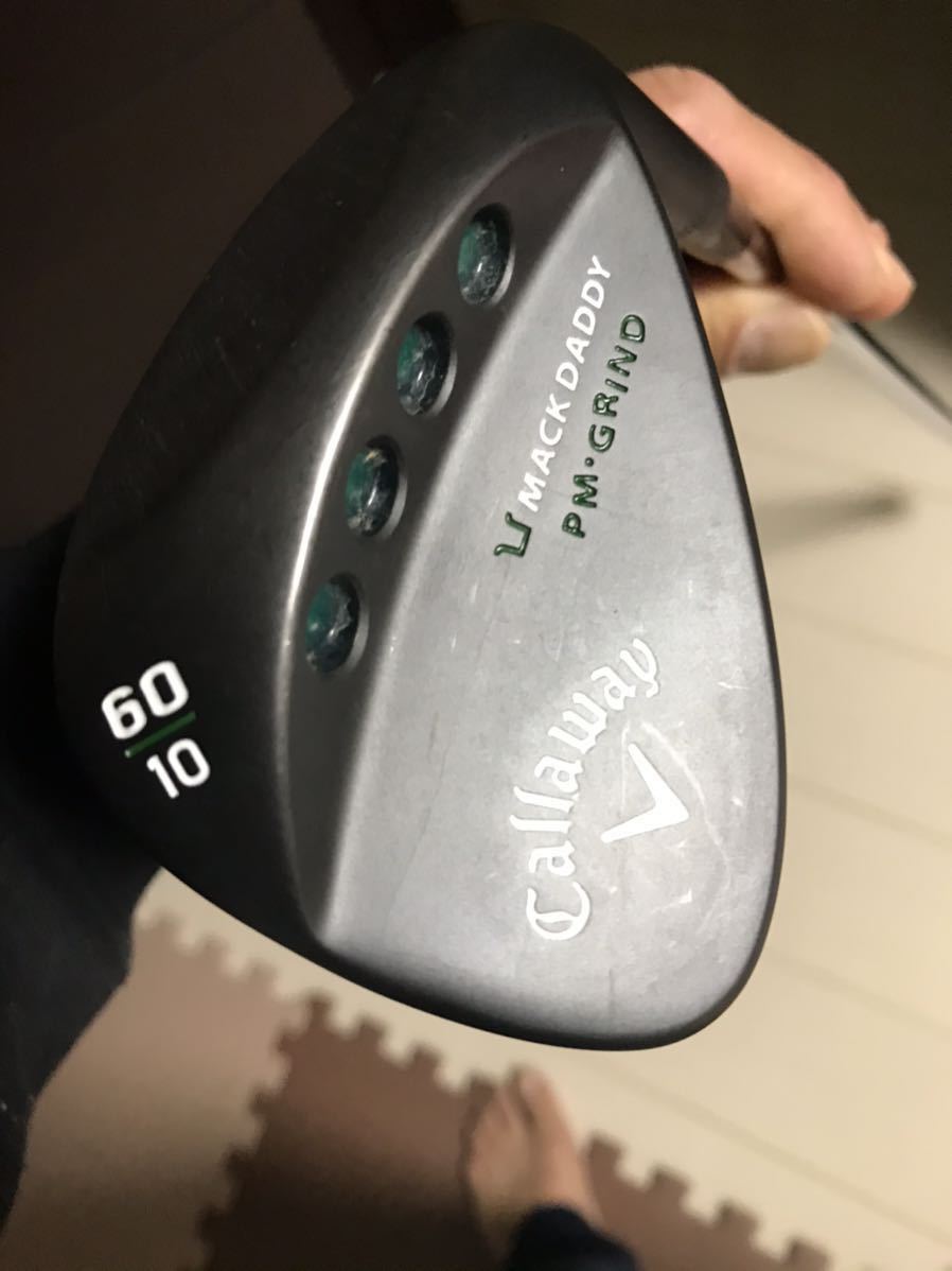 高品質，得価 Callaway キャロウェイ ウェッジ マックダディ PM GRIND 60(キャロウェイ)｜売買されたオークション情報、yahooの商品情報をアーカイブ公開 - オークファン 男性右きき用