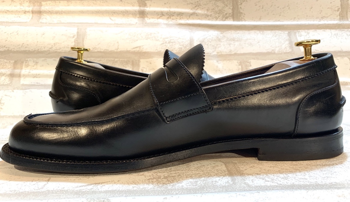 即決】JIL SANDER ジル・サンダー◇26.5cm◇ITALY製◇コインローファー 