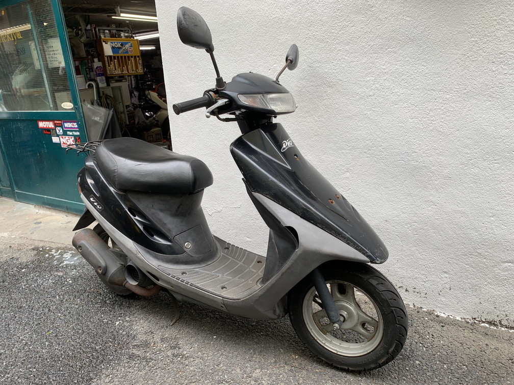 Dio 黒 スクーター （ホンダ Dio af27 スクーター 黒（AF27 スーパー 