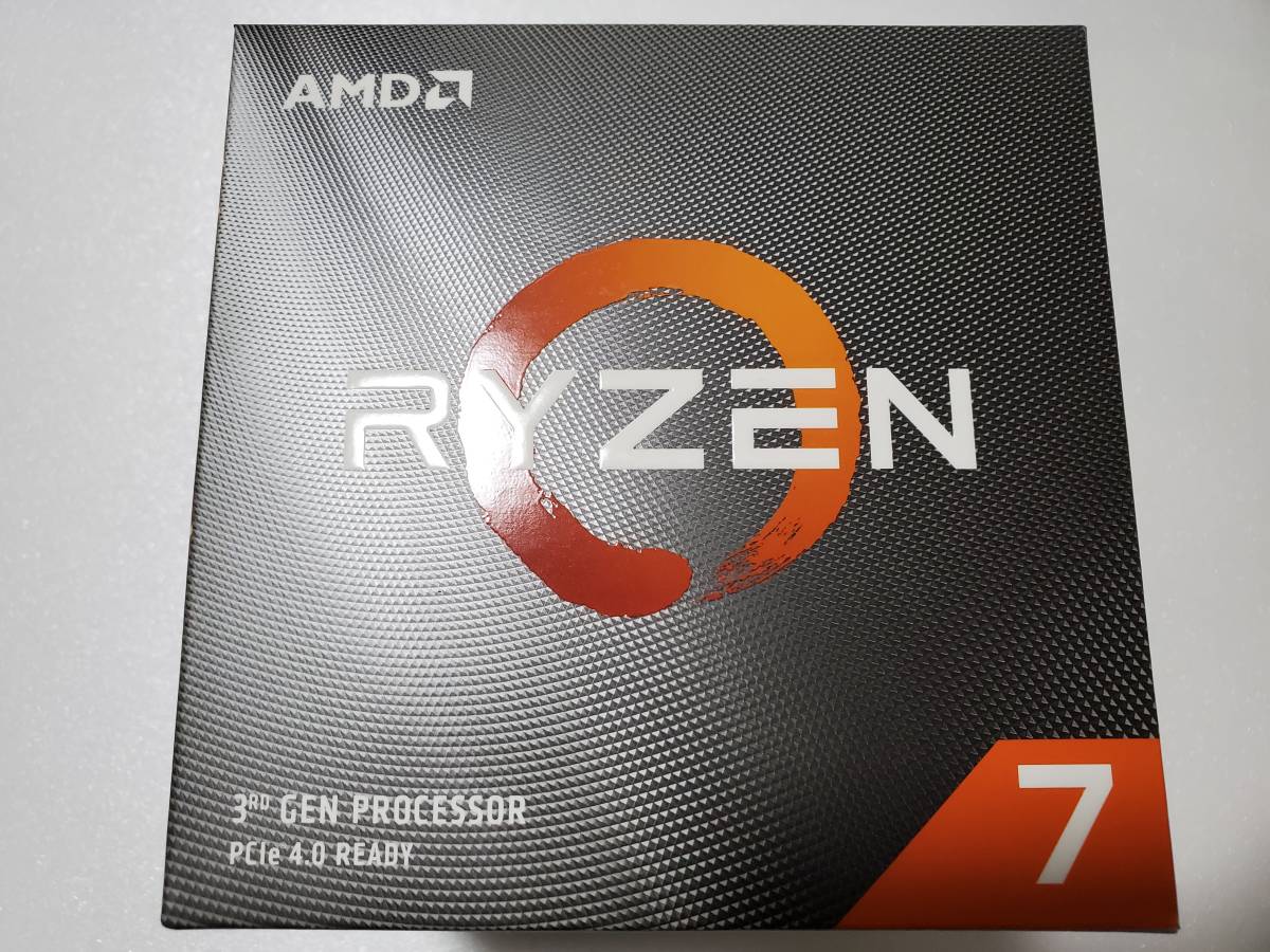 新品未開封品】 AMD CPU Ryzen 7 3700X クーラー付 100-100000071BOX 