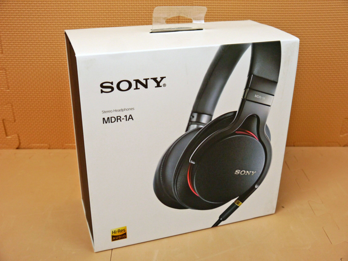 ☆中古品☆ソニー ステレオヘッドホン MDR-1A (B) ブラック