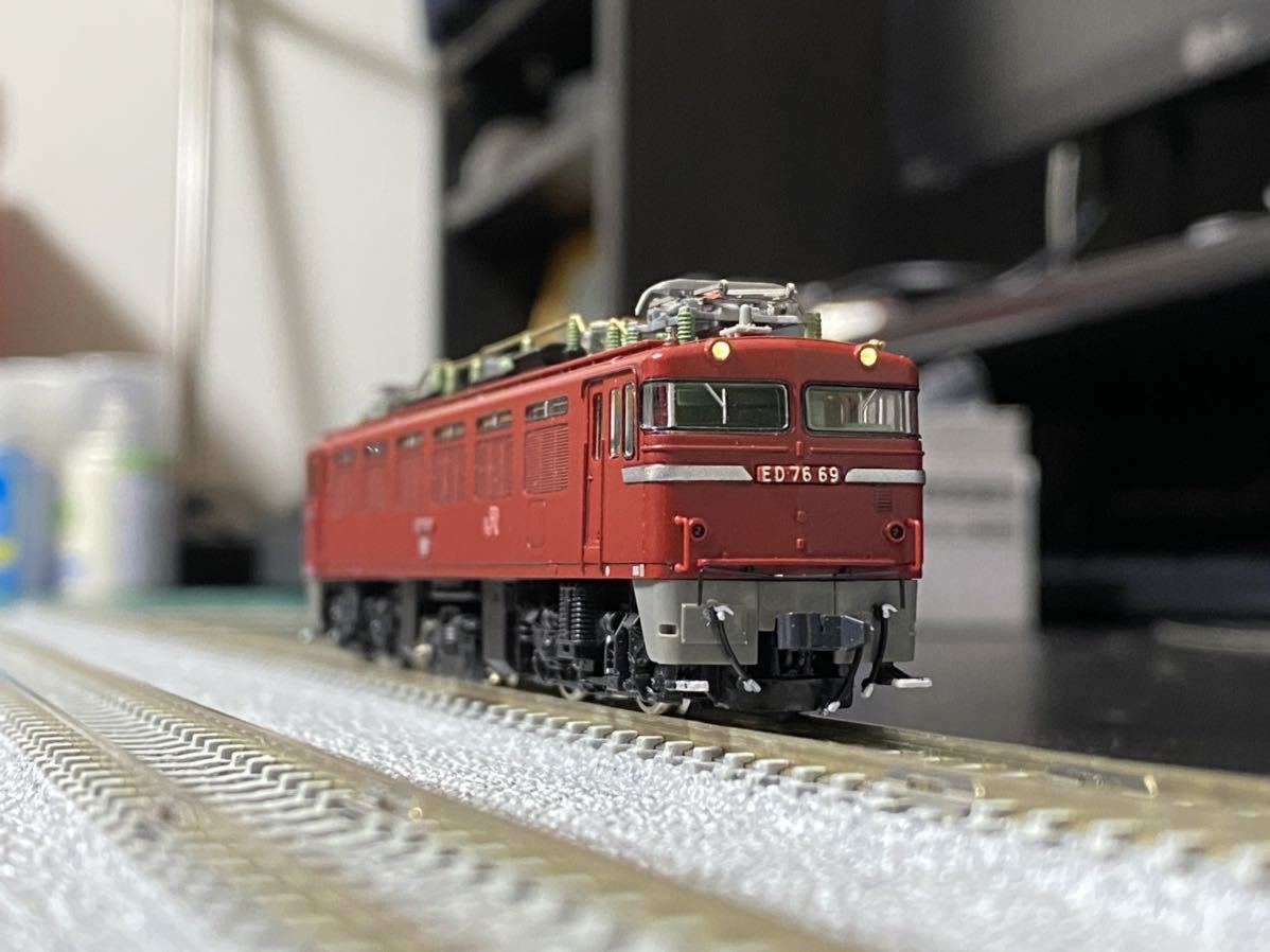  TOMIX ED76 JR九州仕様 ディテールアップ トミックス ブルートレイン さくら はやぶさ ②(電気機関車)｜売買されたオークション情報、yahooの商品情報をアーカイブ公開 - オークファン 電気機関車