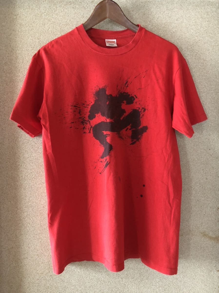 送料無料 Supreme Tシャツ 半袖Tシャツ M 赤
