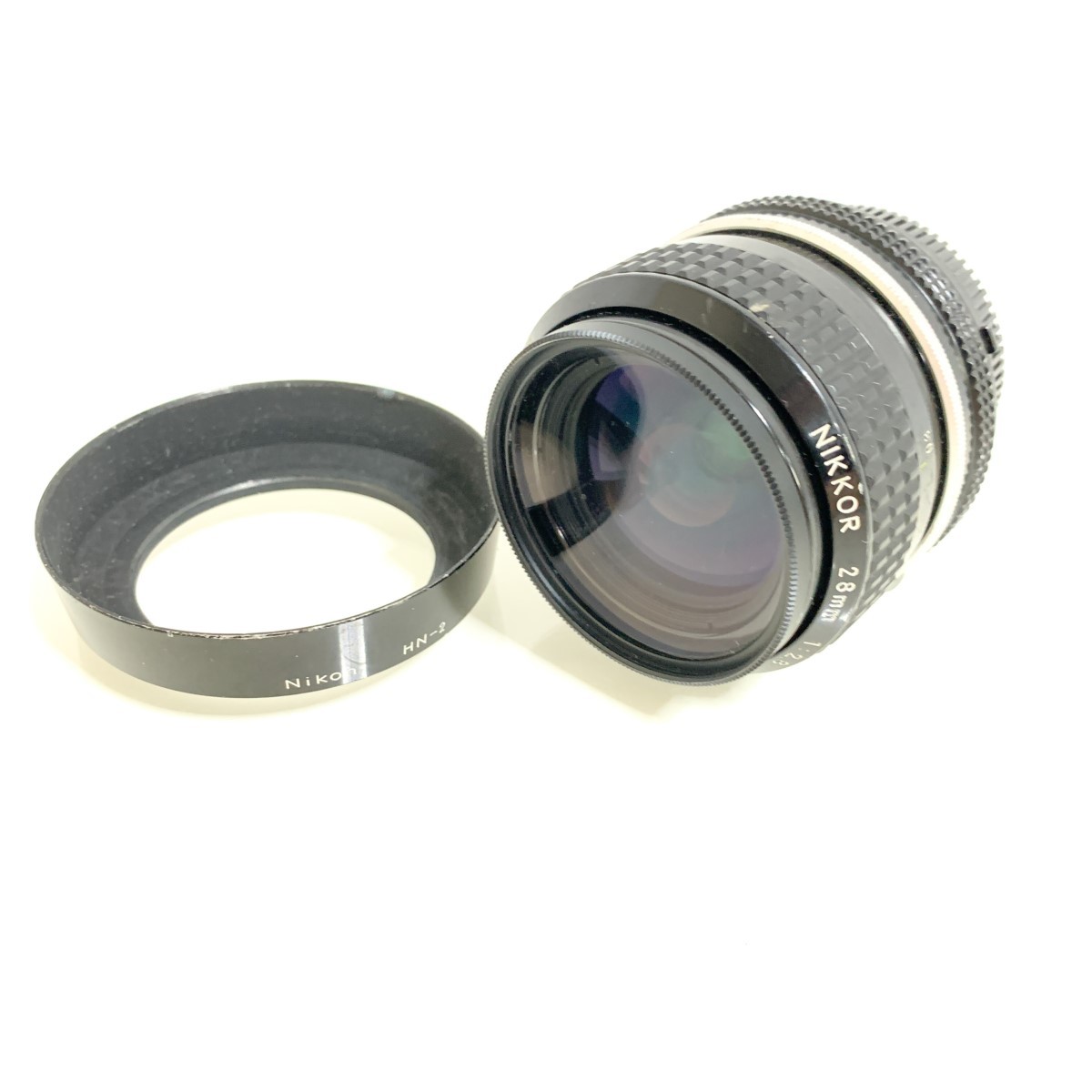 実用品】Nikon ニコン Ai NIKKOR 28mm F2.8 MFレンズ 広角単焦点 C153