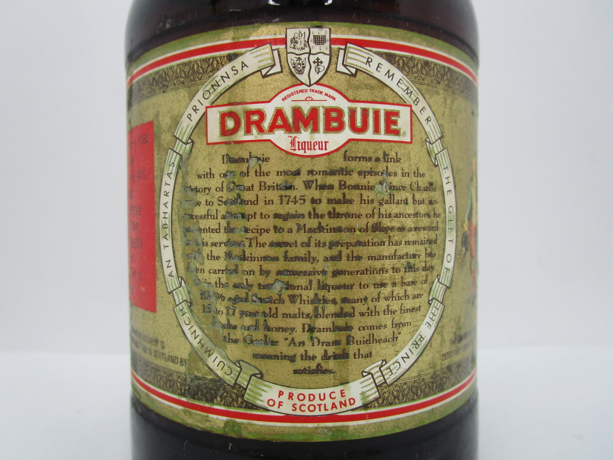 ドランブイ DRAMBUIE Liqueur 750ml 40% リキュール 未開栓 古酒