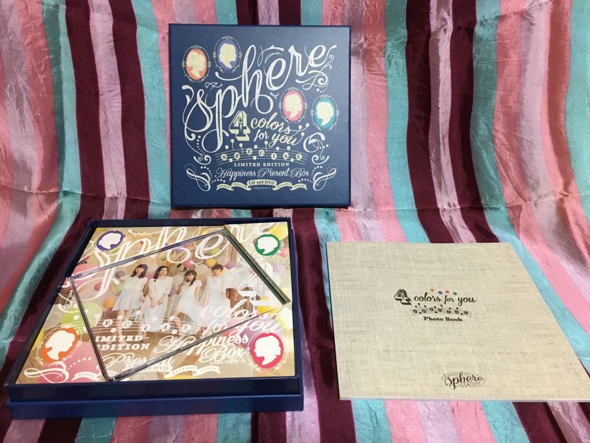 sphere 4 colors for you 完全数量限定盤 1CD + 1DVD(声優 sphere 4 colors for you 完全数量限定盤 1CD + 1DVD(声優