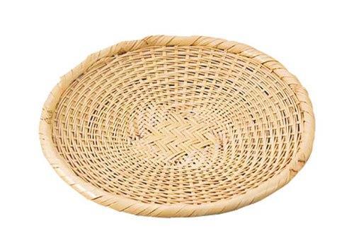 大人気 ヤマコー ゴザ目編そばざる 8寸 18194_1