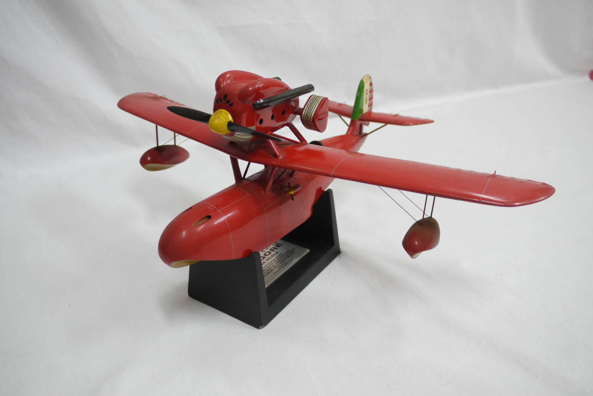 059F131D00○WING CLUB 紅の豚 1/24 SAVOIA S-21 FOLGORE フィギュア ☆265