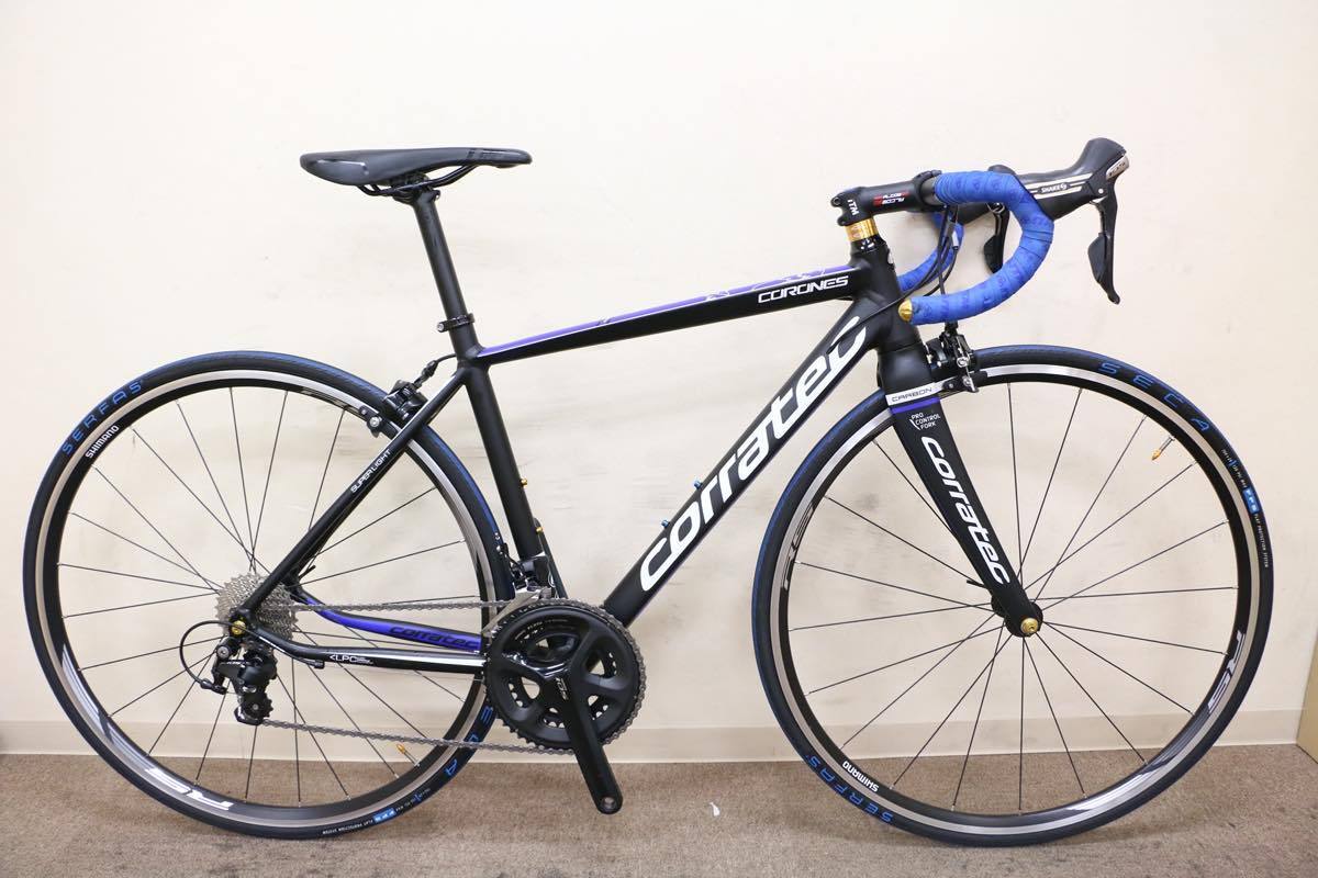 【限定セール，大得価】 corratec コラテック CORONES SHIMANO 105 5800系 2X11S サイズ46 2017年(480mm～)｜売買されたオークション情報、yahooの商品情報をアーカイブ公開 - オークファン 480mm～