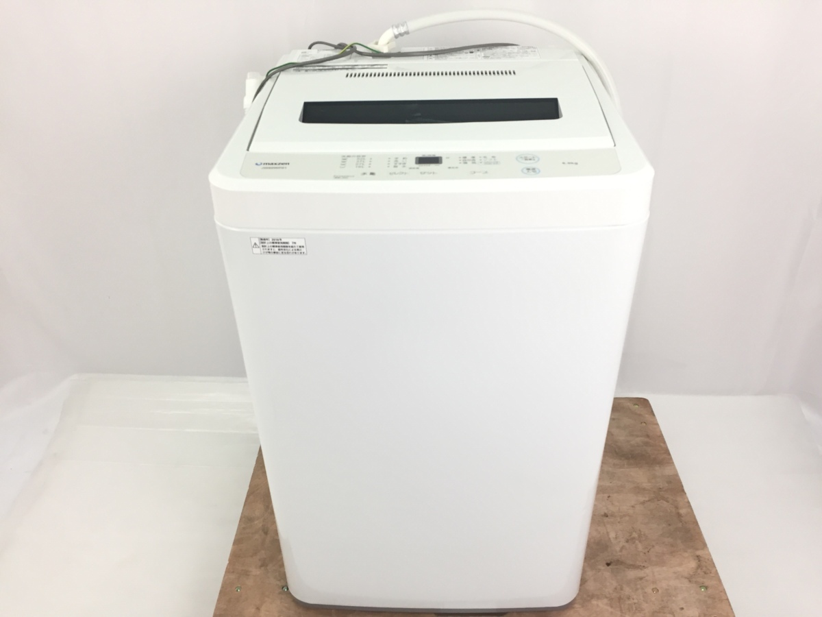 maxzen マクスゼン 簡易乾燥機能付洗濯機 洗濯容量：6kg 上開き 1人