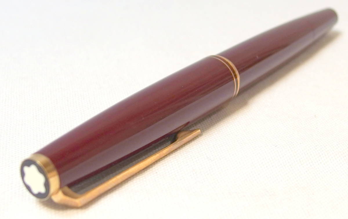 モンブラン Mont Blanc 万年筆 ペン先 585 ワインレッド No.221