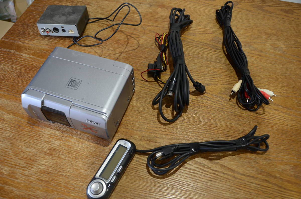 ソニー MDX-66XLPRF SONY MDチェンジャー FM飛ばし 6連MDチェンジャー 