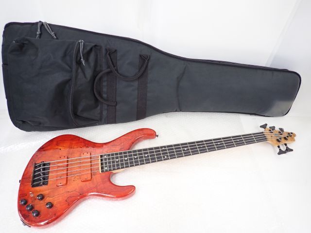 BOSSA ボッサ OBJ5 5弦エレキベース ケース付 ∴ 5B38C-4の入札履歴 