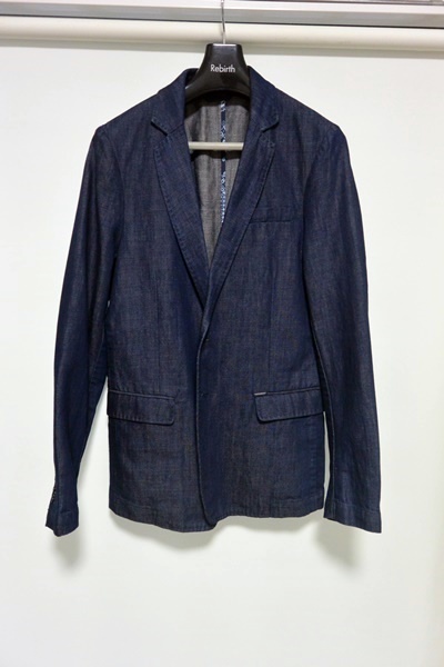 ディーゼル デニム テーラードジャケット 2つボタン 新品 S DIESEL