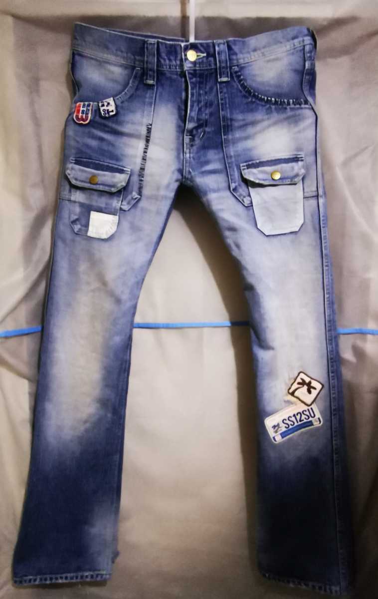 TMT ブッシュパンツ ワッペン デニム S-32(ジーンズ)｜売買された  