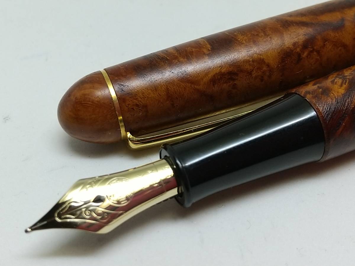 NAKAYA/中屋万年筆 ブライヤー薄 SM/中軟