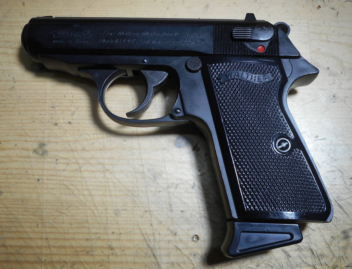 マルゼン　ワルサーPPK  ガスガン　ジャンク マルゼン ワルサーPPK/S ジャンク マルゼン ワルサーPPK⁄S ブラック