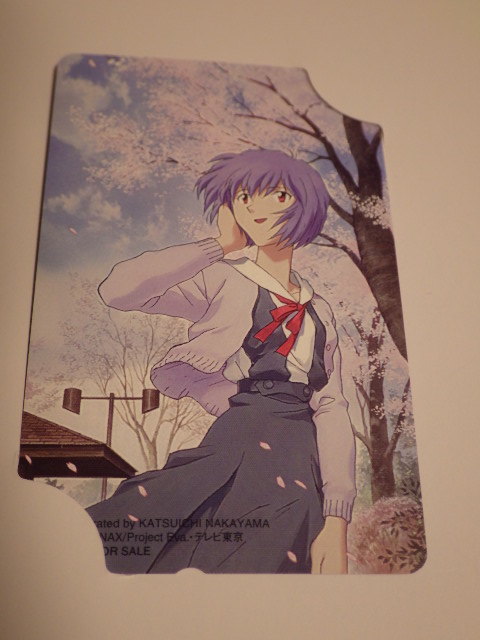 未使用品★EVA・エヴァ・新世紀エヴァンゲリオン・アスカ・綾波・テレフォンカード1500円分・３枚★送料無料_2