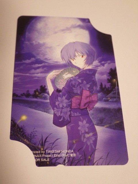 未使用品★EVA・エヴァ・新世紀エヴァンゲリオン・アスカ・綾波・テレフォンカード1500円分・３枚★送料無料_3