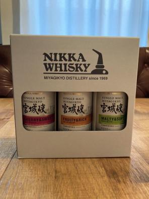 ニッカ NIKKA ウイスキー 宮城峡限定3本セット シェリー&スイート