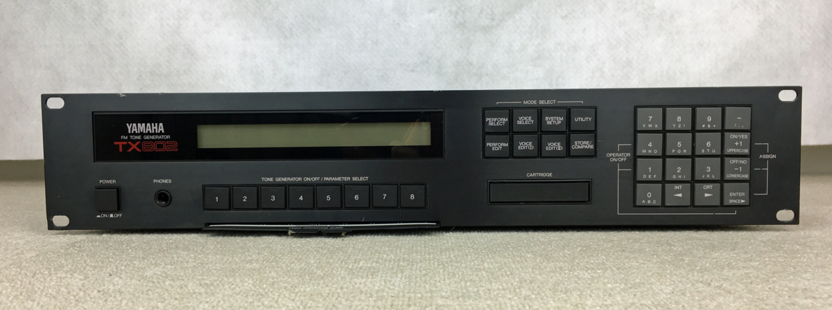 ☆ジャンク品☆FM音源モジュール TX802 YAMAHA ヤマハ TX802 YAMAHA