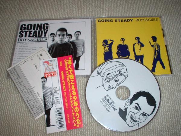 激レア！GOING STEADY廃盤CD『BOYS＆GIRLS』黄ジャケ GOING STEADY -