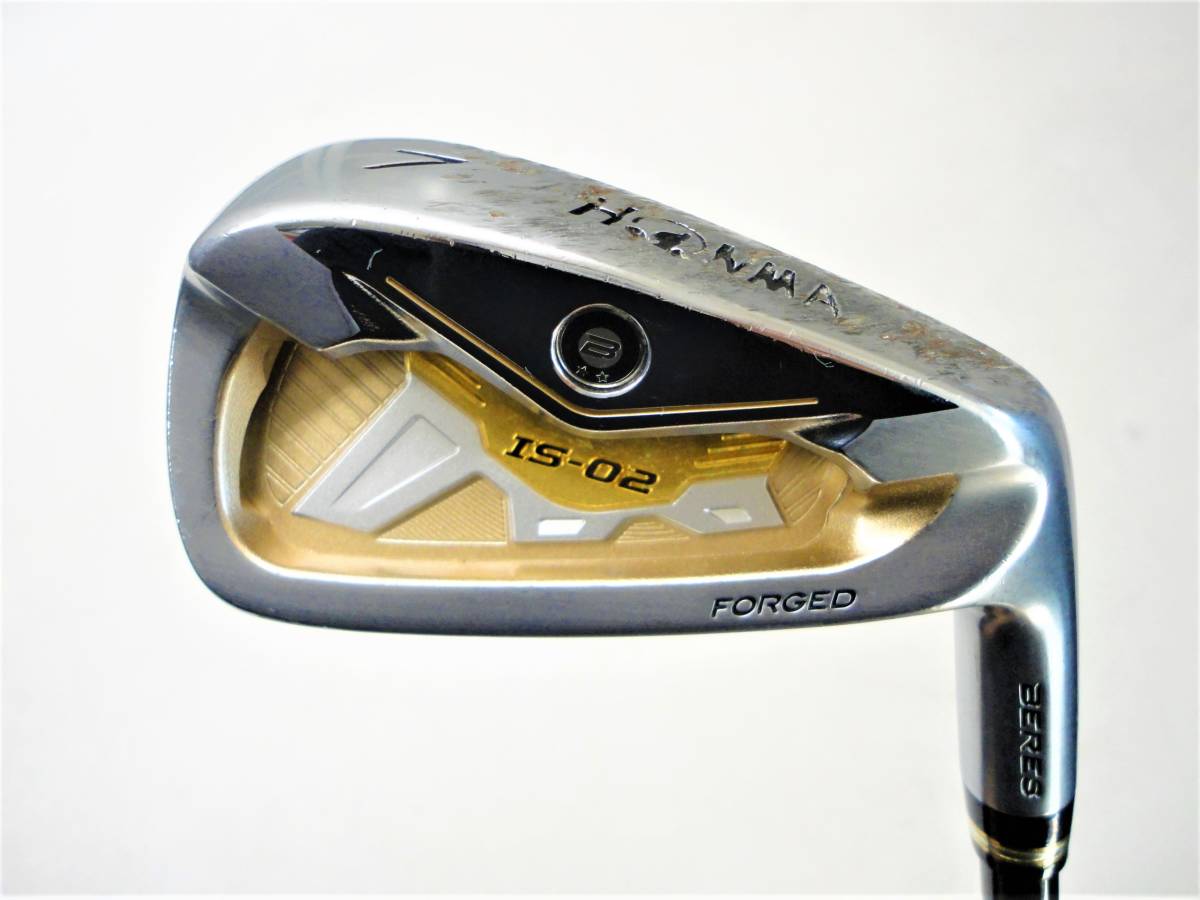 HONMA IS-02 フォージドアイアン　24K ベレス IS-02 アイアン HONMA BERES 本間ゴルフ 希少 メンズ ホンマ