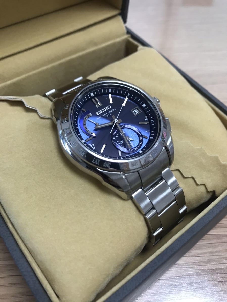 SEIKO BRIGHTZ SAGA085 ソーラー電波時計