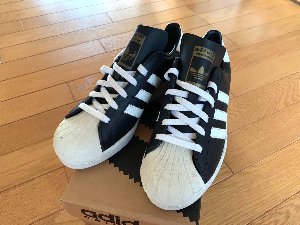 ○デットストック！adidas アディダス SUPERSTAR スーパースター 黒白 