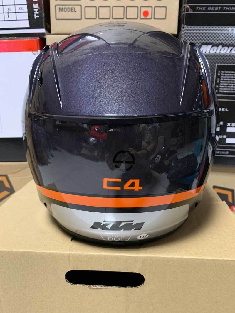 ktm ヘルメット 美品 Arai tour cross 3 アライ ツアークロス オレンジ