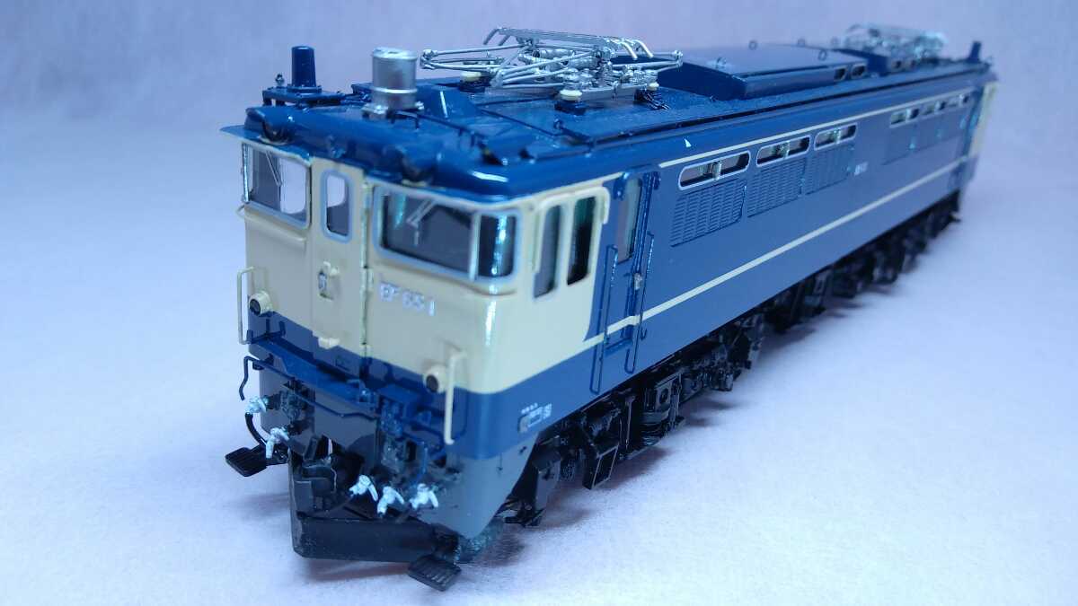 HOゲージ 天賞堂アダチ D51 蒸気機関車、モーター交換、メンテナンス
