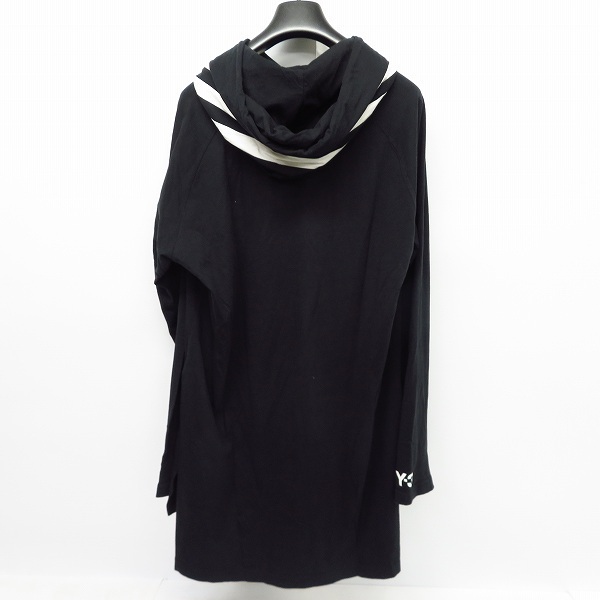 ☆Y-3/ワイスリー ヨウジヤマモト × アディダス 17SS 3-STRIPES HOODIE