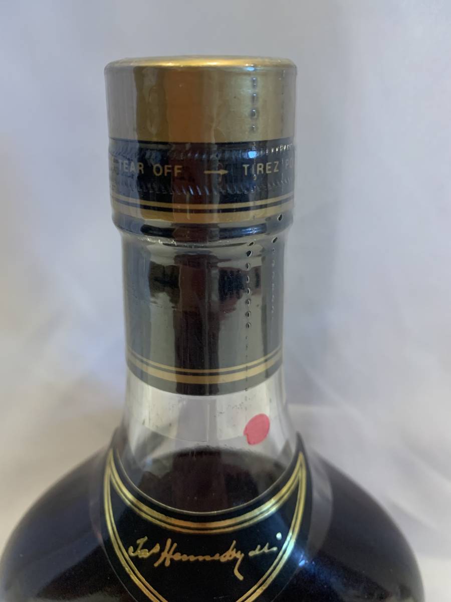 金キャップ グリーンボトル 未開栓 XO ヘネシー 700ml 古酒 Hennessy