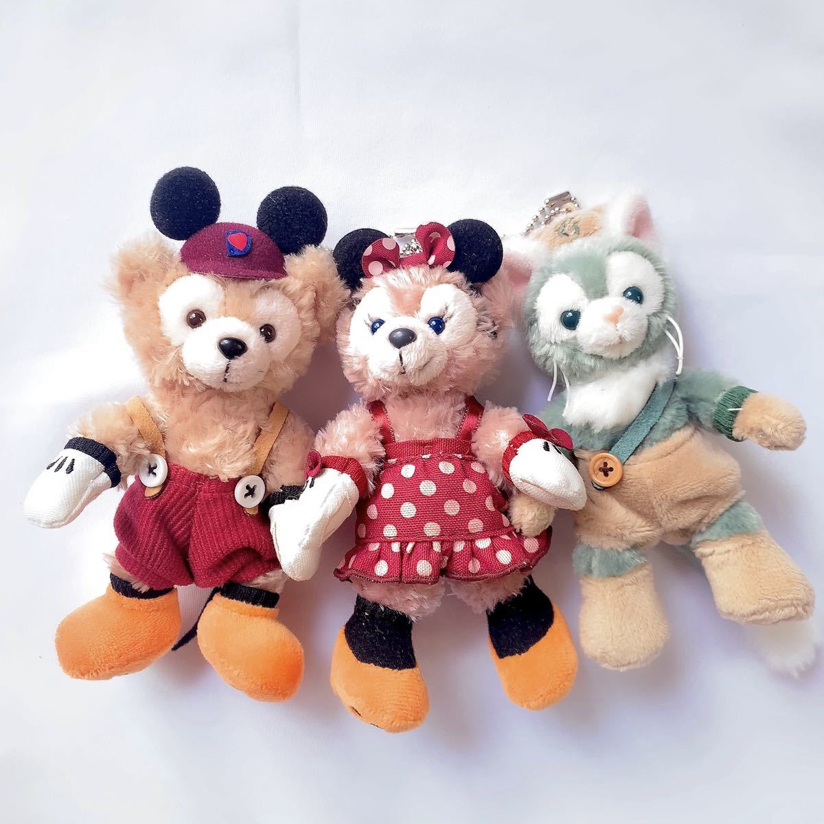 ぬいぐるみ ぬいぐるみバッジ ダッフィー ぬいば ジェラトーニ