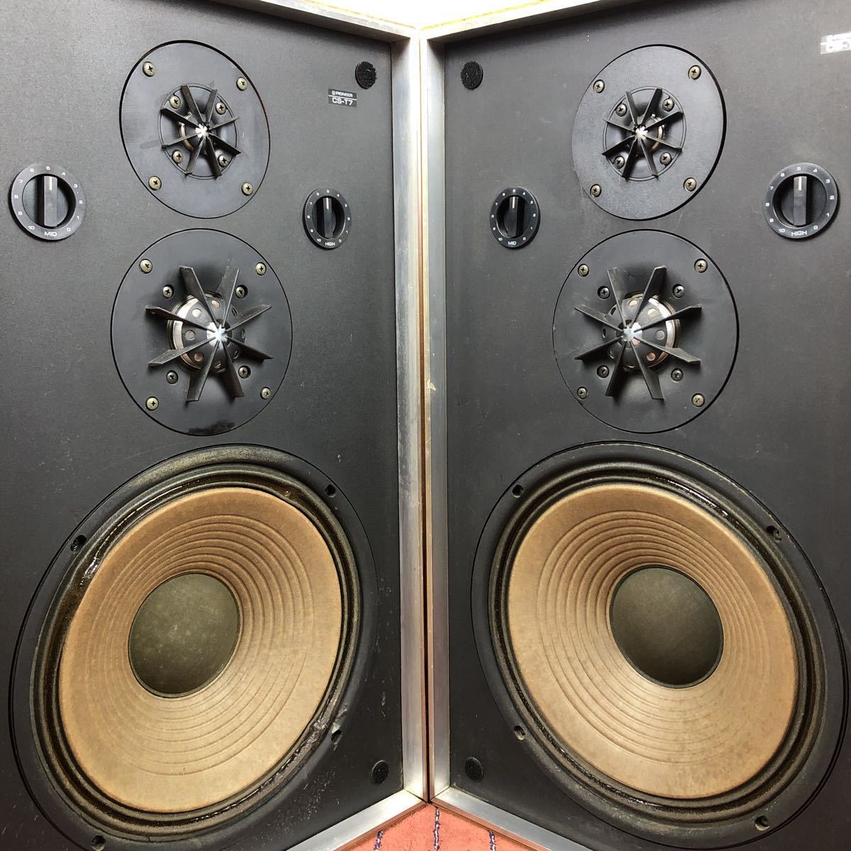 J】Pioneer CS-F77A スピーカーペア パイオニア 029069 PIONEER
