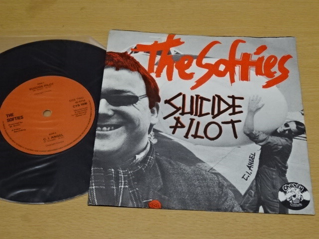 The Softies、Suicide Pilot、1978年UK-Charlyオリジナル7'、パンク天国
