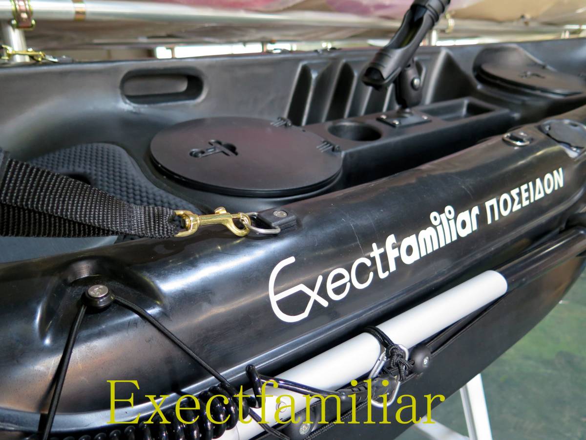 【安い，100%新品】 ＥX-ＯＵＴＬＥＴ EX2970 9f &Pi;&Omicron;&Sigma;&Epsilon;&Iota;&Delta;&Omega;ポセイドンfishingカヤックSET ＣＯＯＬブラック(カヤック)｜売買されたオークション情報、yahooの商品情報をアーカイブ公開 - オ カヤック