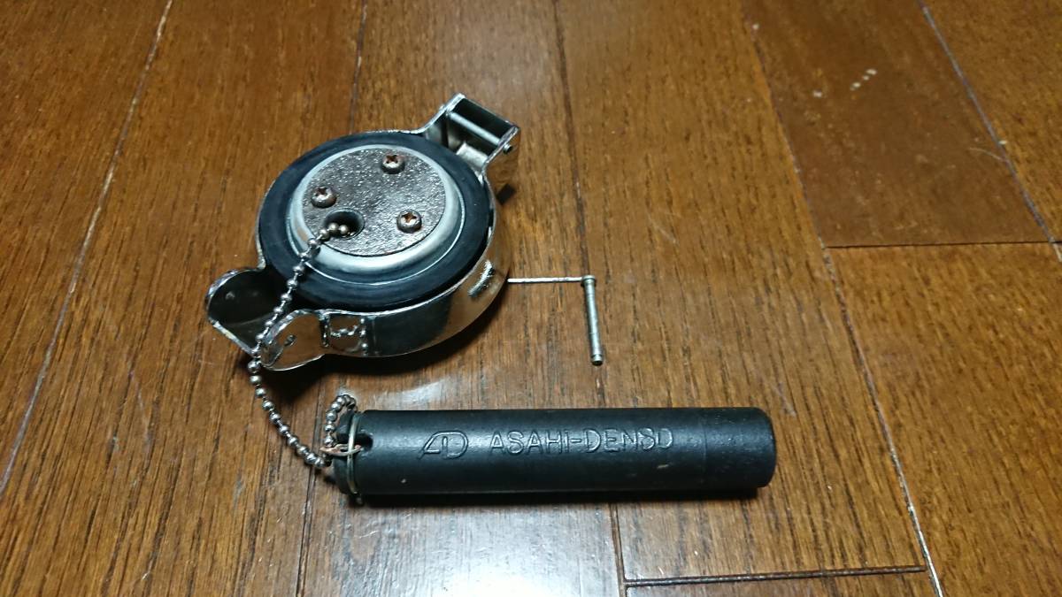 朝日電装 当時物 ゲージ付タンクキャップ 公式通販 タンクキャップ 