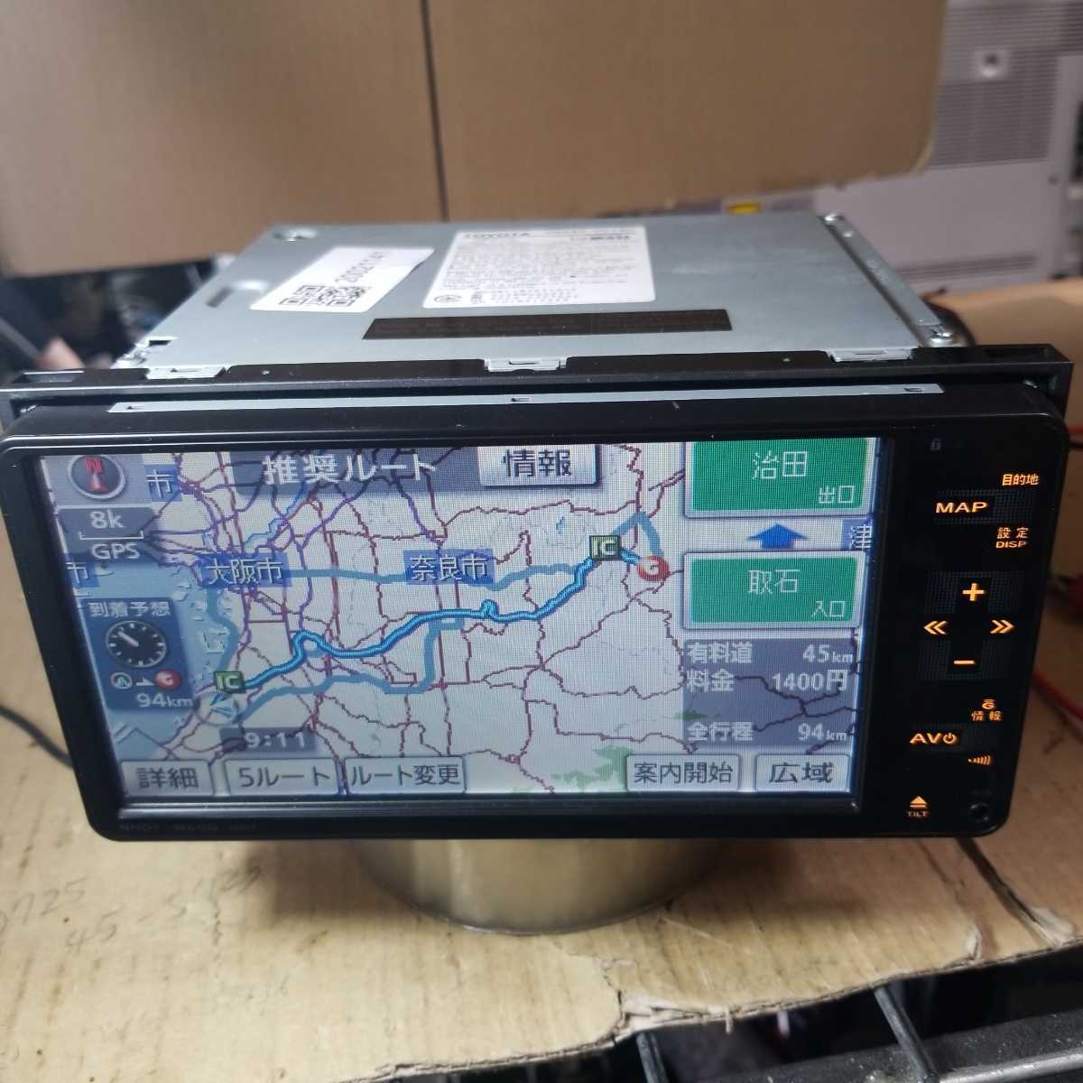 NSZT-W62G トヨタ純正 メモリーナビ トヨタ純正ナビ 地図データ SD 