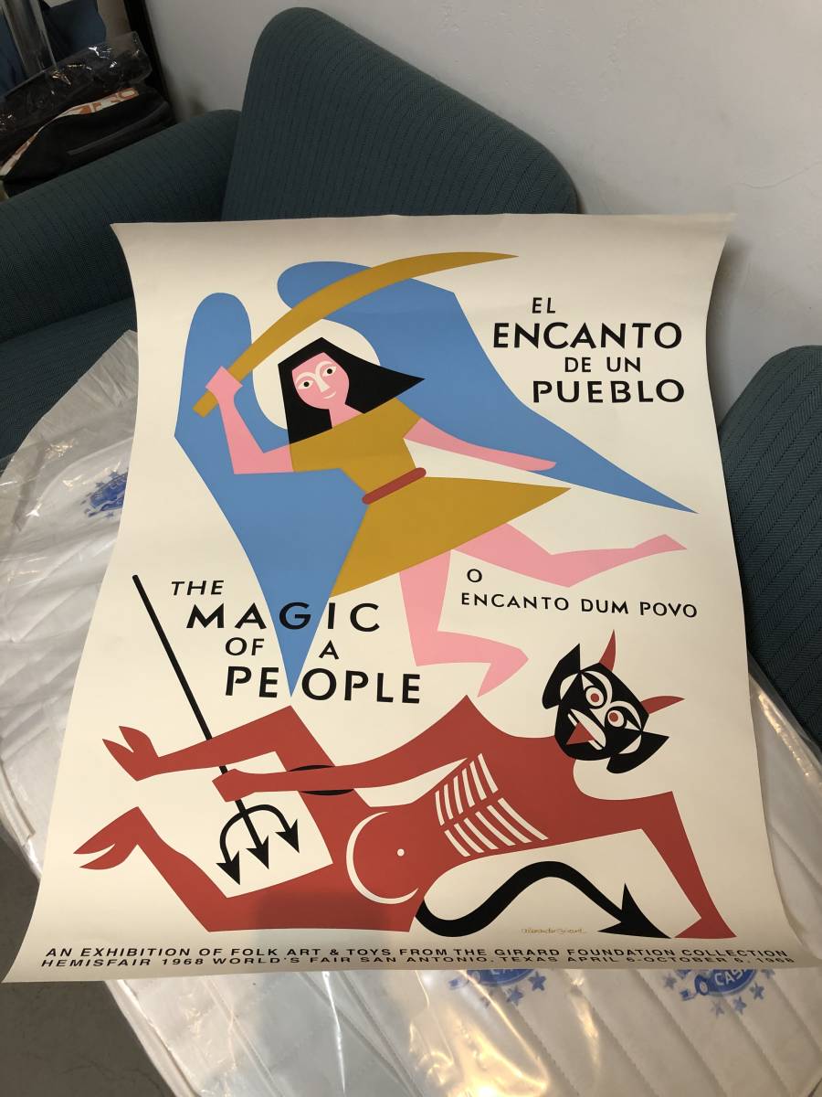 Magic Girard a Alexander Poster The People of | Vintage THE