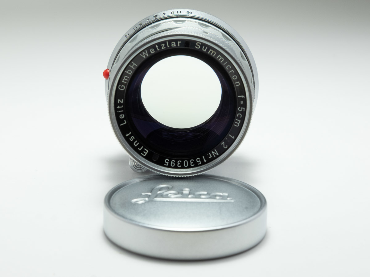50mm Summicron f2 – 固定鏡胴 1st ライカ 固定鏡胴』レンジ 後期 初代 