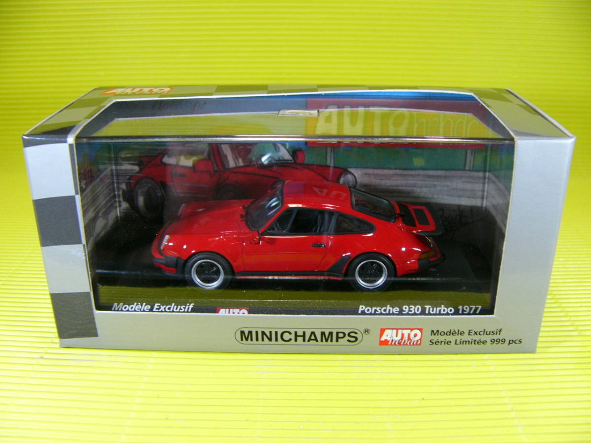 限定セール，100%新品 PMA 1/43 ポルシェ 911 ターボ 1977 930 赤(乗用車)｜売買されたオークション情報、yahooの商品情報をアーカイブ公開 - オークファン 乗用車