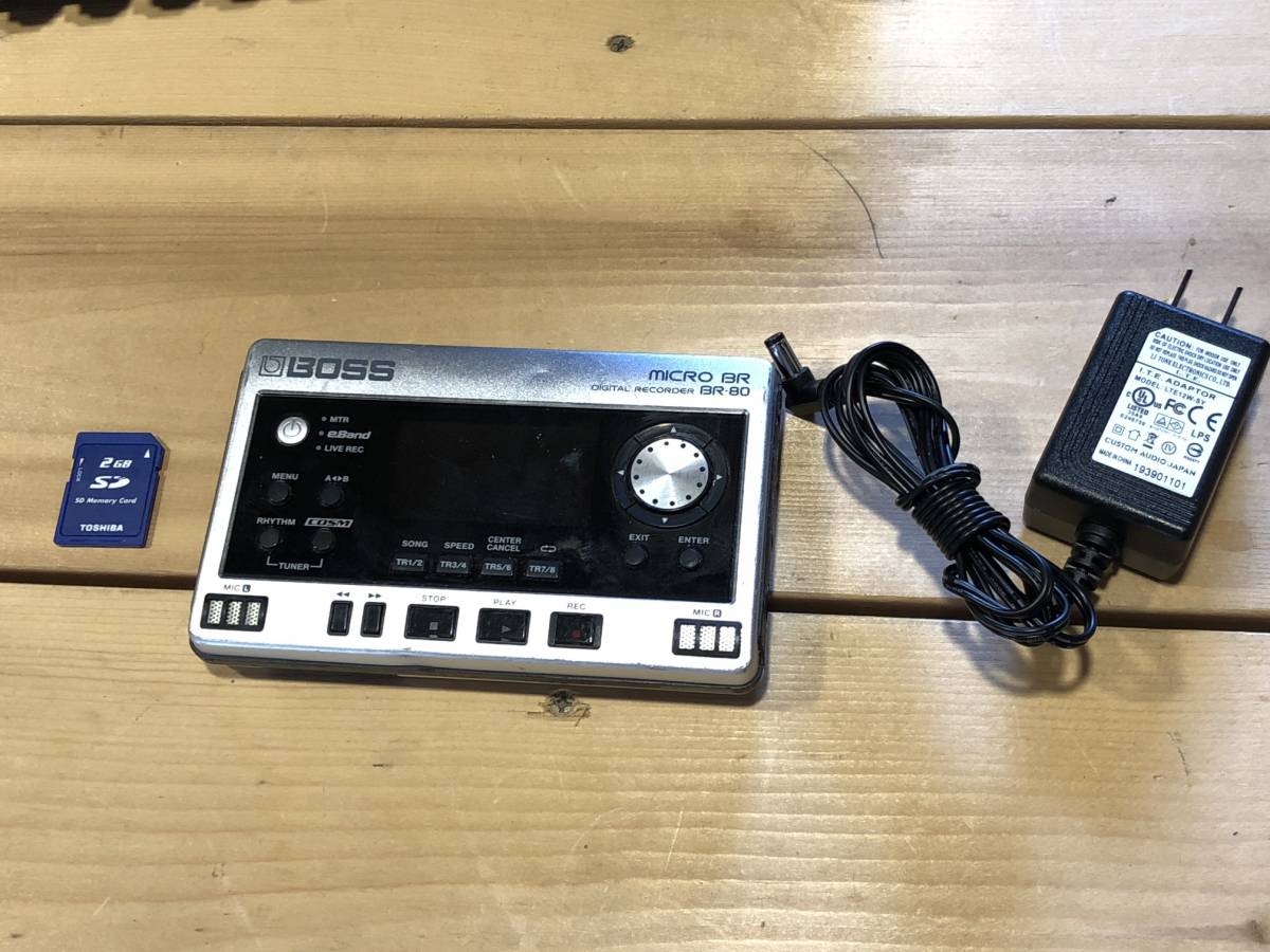 BOSS BR-80 MICRO BR ローランド ボス デジタルレコーダー BOSS MICRO