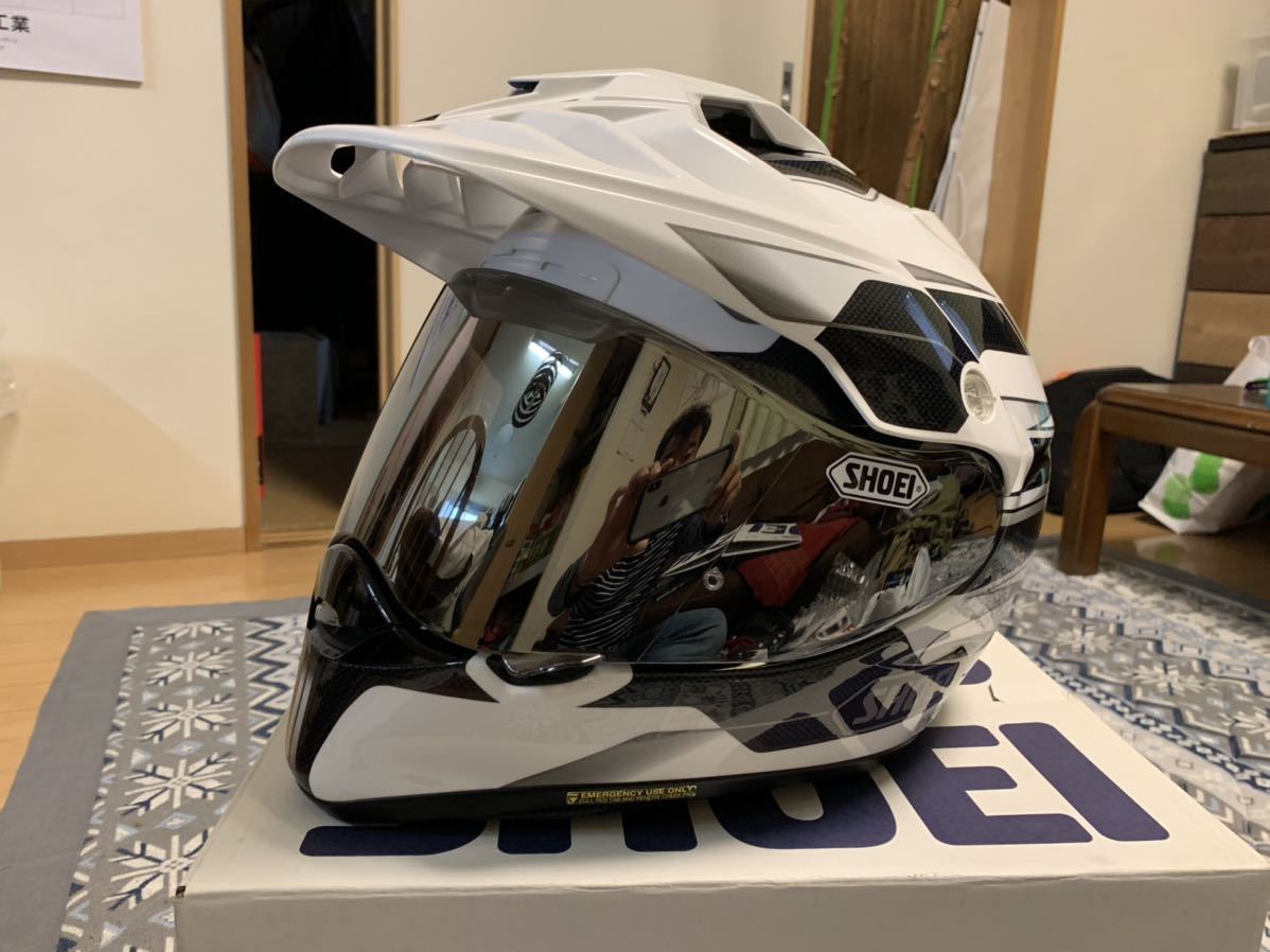 SHOEI HORNET ADV NAVIGATE XL TC-5 10回ほど使用 フルフェイス