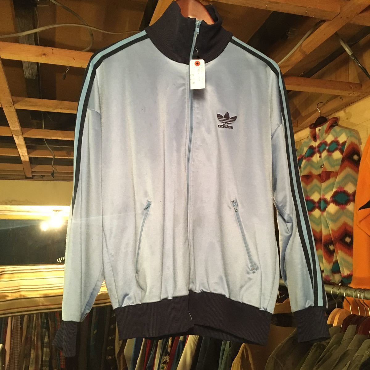 adidas アディダス ビンテージ トラックトップ TT ジャージ オリジナルス VINTAGE BB originals | トラックジャケット トラック - 橙 DENIM