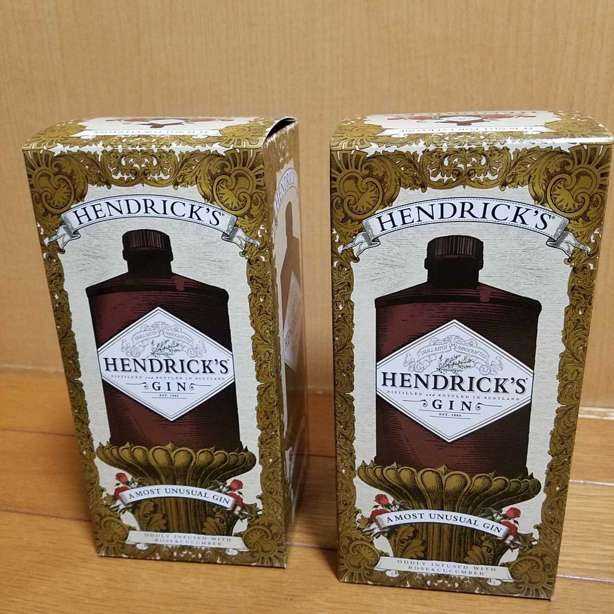 新品【ヘンドリックス 2本セット ジン700ml】未開封 HENDRICK'S GIN