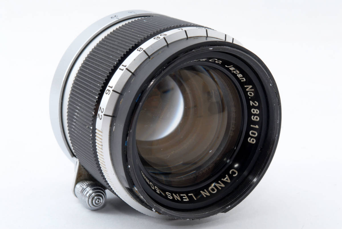 キヤノン CANON LENS 50mm F1.8 単焦点 Lマウント L39 ライカ LEICA #561