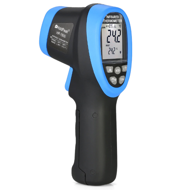 【定番人気，得価】 -50 1500℃ま 赤外線非接触型デジタル温度計 9800円(環境測定器)｜売買されたオークション情報、yahooの商品情報をアーカイブ公開 - オークファン 環境測定器