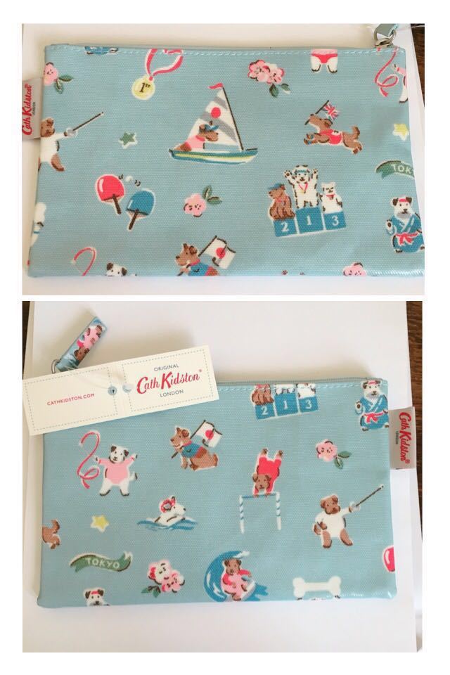 入手難 キャスキッドソン Cath Kidson スポーティードッグ フラットポーチ 犬 限定 キャス キッドソン 売買されたオークション情報 Yahooの商品情報をアーカイブ公開 オークファン Aucfan Com